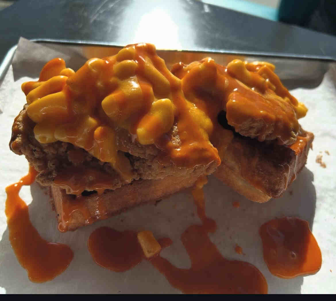 Chicken, Waffles, & Mac